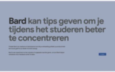 Google Bard landt in Europa